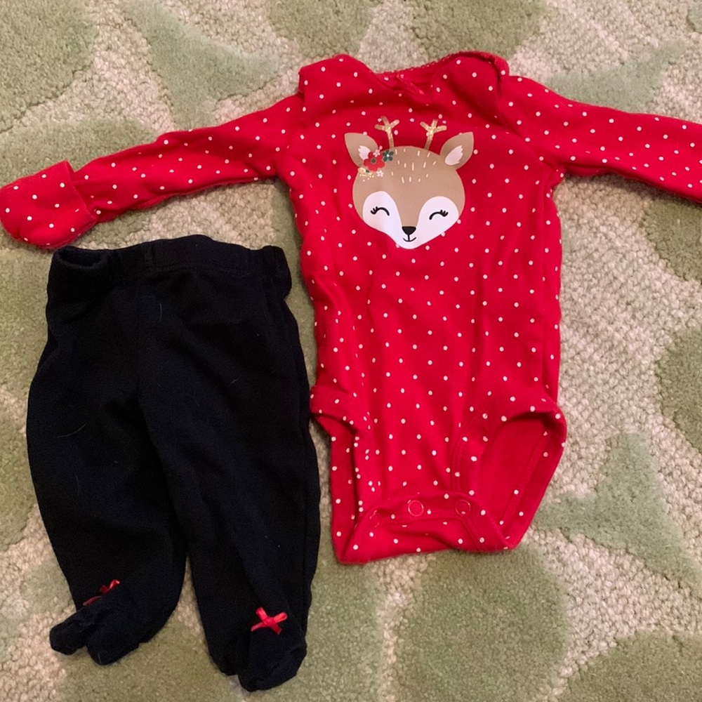 Carter’s Bodysuit and Pants Set Size Newborn